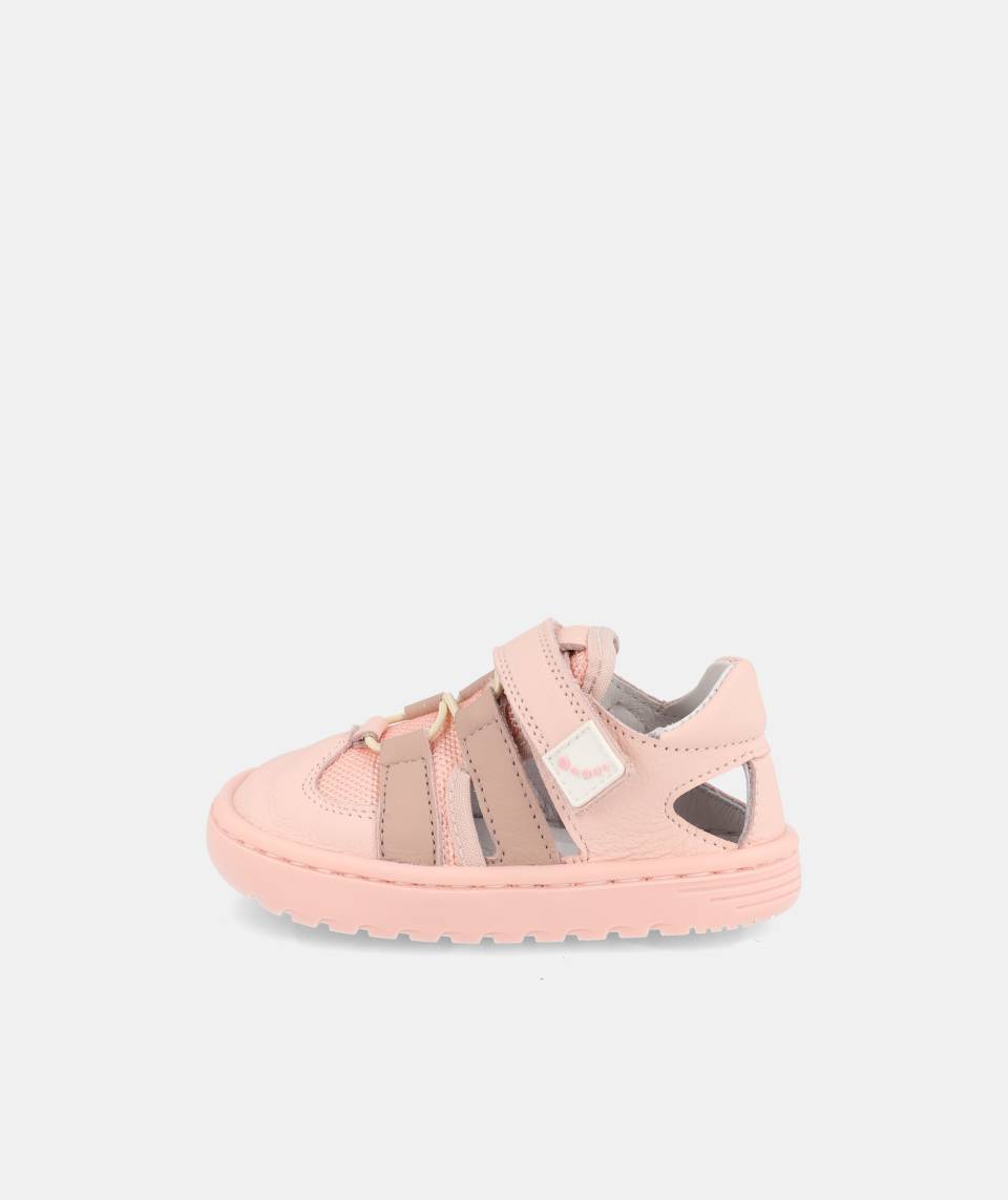 Barfußsandale TAHITI von Blandito’s – Kinderledersandale in Rosa
